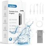 Sejoy Water Flosser, Water Dental Flosser Water Flosser Cordless Rechargeable, Oral Irrigator Rechargeable for Home Travel Office, 270ml Ipx7