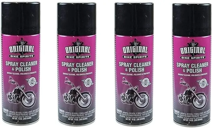 Bike Spirits Original Spray Cleaner Polish 14oz can 4 PACK