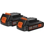 2Pack LBXR20 20V Battery / Charger For Black&Decker Max Lithium LBXR20-OPE LB20