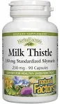 Natural Factors - Milk Thistle, 250 mg - 90 Capsules