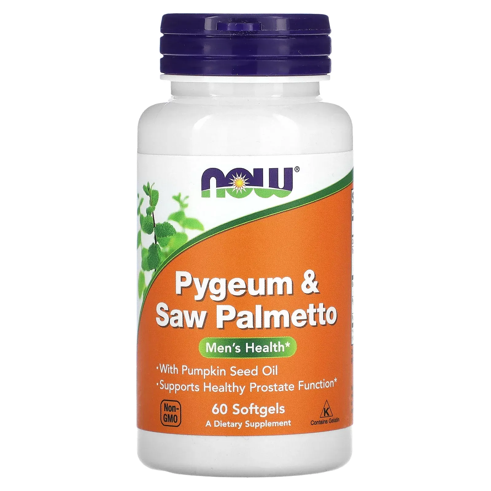 NOW Pygeum & Saw Palmetto