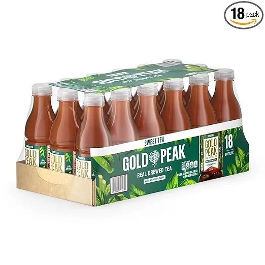 Gold Peak Sweet Tea, 16.9 Fluid Ounce (Pack of 18)