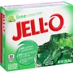 Jell-O Lime Gelatin Dessert Mix