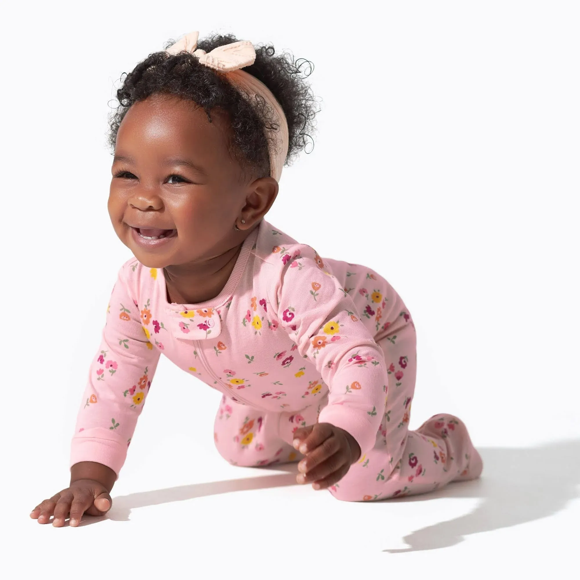 Gerber Baby girls Onesies Sleep 'n Play Footed Pajamas