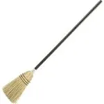 Rubbermaid Commercial Lobby 38" Handle Corn-Fill Broom, Brown