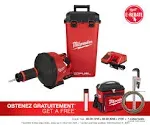 Milwaukee 2772A-21 M18 Fuel Drain Snake /w Cable Drive Kit