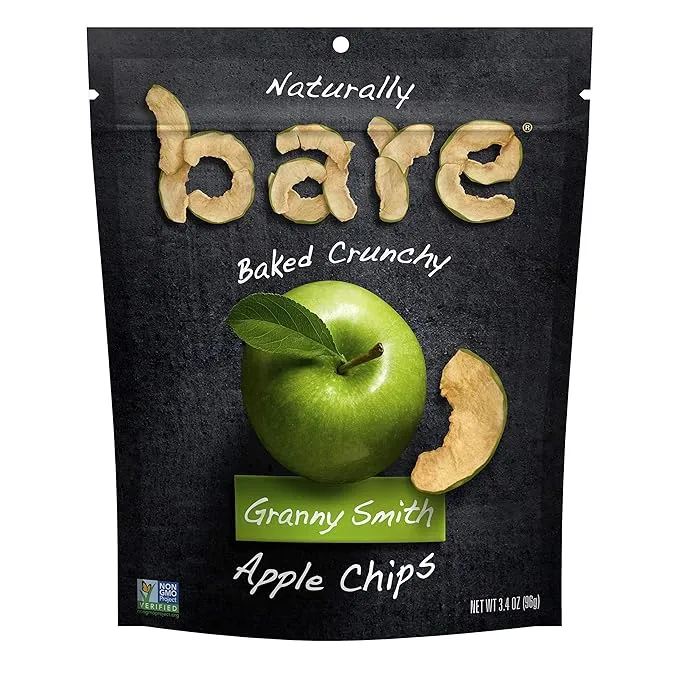 bare Snacks Apple Chips, Granny Smith, 3.2oz bag