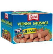 (6 Cans) Libby&#039;s Vienna Sausages in Chicken Broth, High Protein, Keto, 4.6 Oz