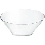 Plasticpro Disposable Angled Plastic Serving Bowls