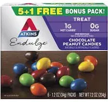 Atkins Endulge Candies Chocolate Peanut