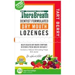 TheraBreath Dry Mouth Lozenges Sugar Free Tart Berry 100 Lozenges