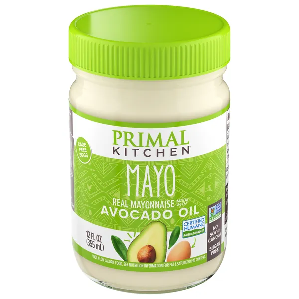 Primal Kitchen Mayo with Avocado Oil - 12 fl oz jar