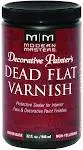 Modern Masters Semi-Gloss Clear Water-Based Dead Flat Varnish 32 oz