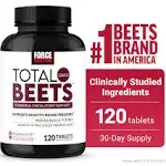 Force Factor Total Beets 120 Tablets