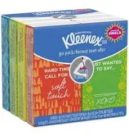 Kleenex Go Pack Facial Tissues - 3 pack, 10 sheets each