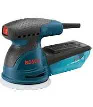 Bosch ROS20VSC 5&#034; Orbital Sander with Carrying Bag and Dust Collector - Blue