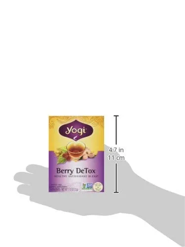 Yogi Tea Herbal Detox Tea Variety Pack Sampler (3 Pack) 48 Tea Bags