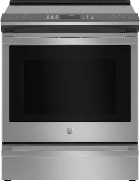 GE Profile 30" Smart Slide-In Induction Convection Range