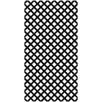 Veranda 4 ft. x 8 ft. Black Garden Vinyl Lattice