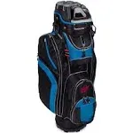 Founders Club Premium Cart Bag with 14 Way Organizer Divider Top (Aegean Blue)