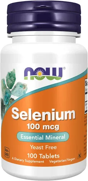 Now Foods Selenium 200 mcg