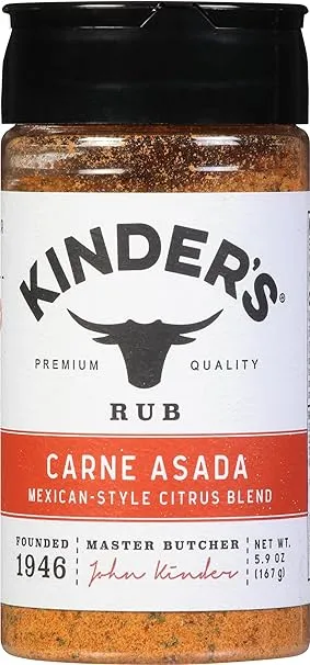 Kinder's, Carne Asada Rub, 5.9 Ounce