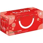 bubly Sparkling Water, Strawberry - 8 pack, 12 fl oz cans