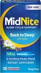 Midnite, Sleep Cycle Support, Low Dose, Cherry