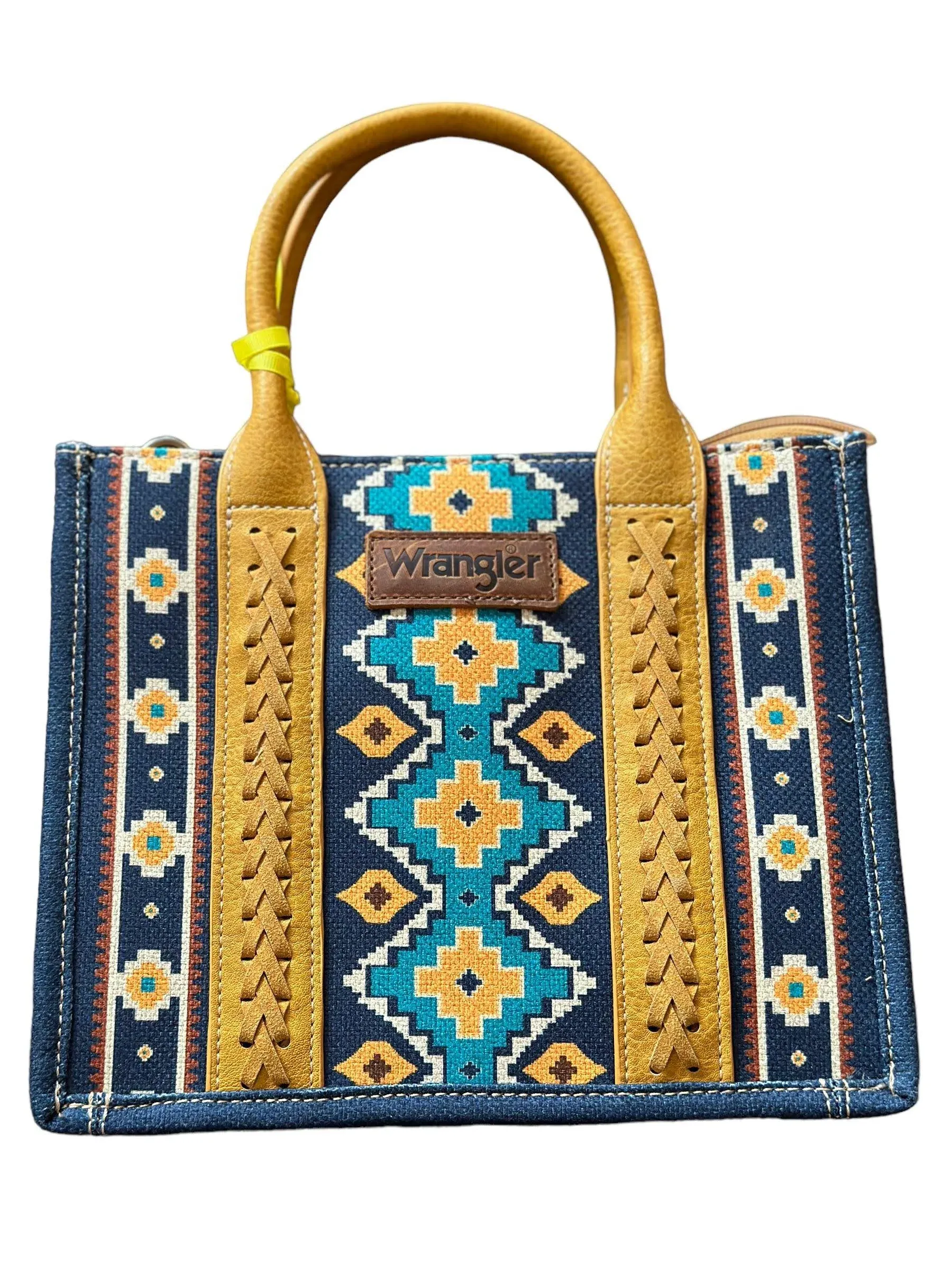 Wrangler Southwestern Print Canvas Tote Crossbody