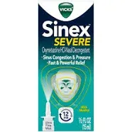 Vicks Sinex Original Ultra Fine Mist Severe Nasal Decongestant 0.5 fl oz