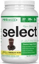 PEScience Select Vegan Plant Based Protein Powder, Chocolate, 27 Serving, Pea...