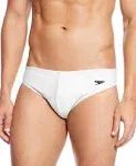 Speedo Solar 1" Brief, White / 34