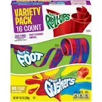 Fruit Fusion Fruit Flavored Snacks, Variety Pack, 16 Pack - 16 snacks, 10.2 oz