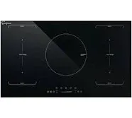 Empava 36-in 5 Burners Black Induction Cooktop Stainless Steel | EMP-36EC05