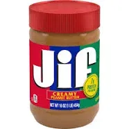 Jif Creamy Peanut Butter, 40 Ounces