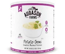 Augason Farms Potato Gems Complete Mashed Potatoes 3 lbs No. 10 Can