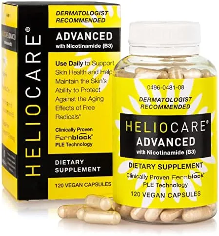 Heliocare Advanced Antioxidant Supplement with Nicotinamide