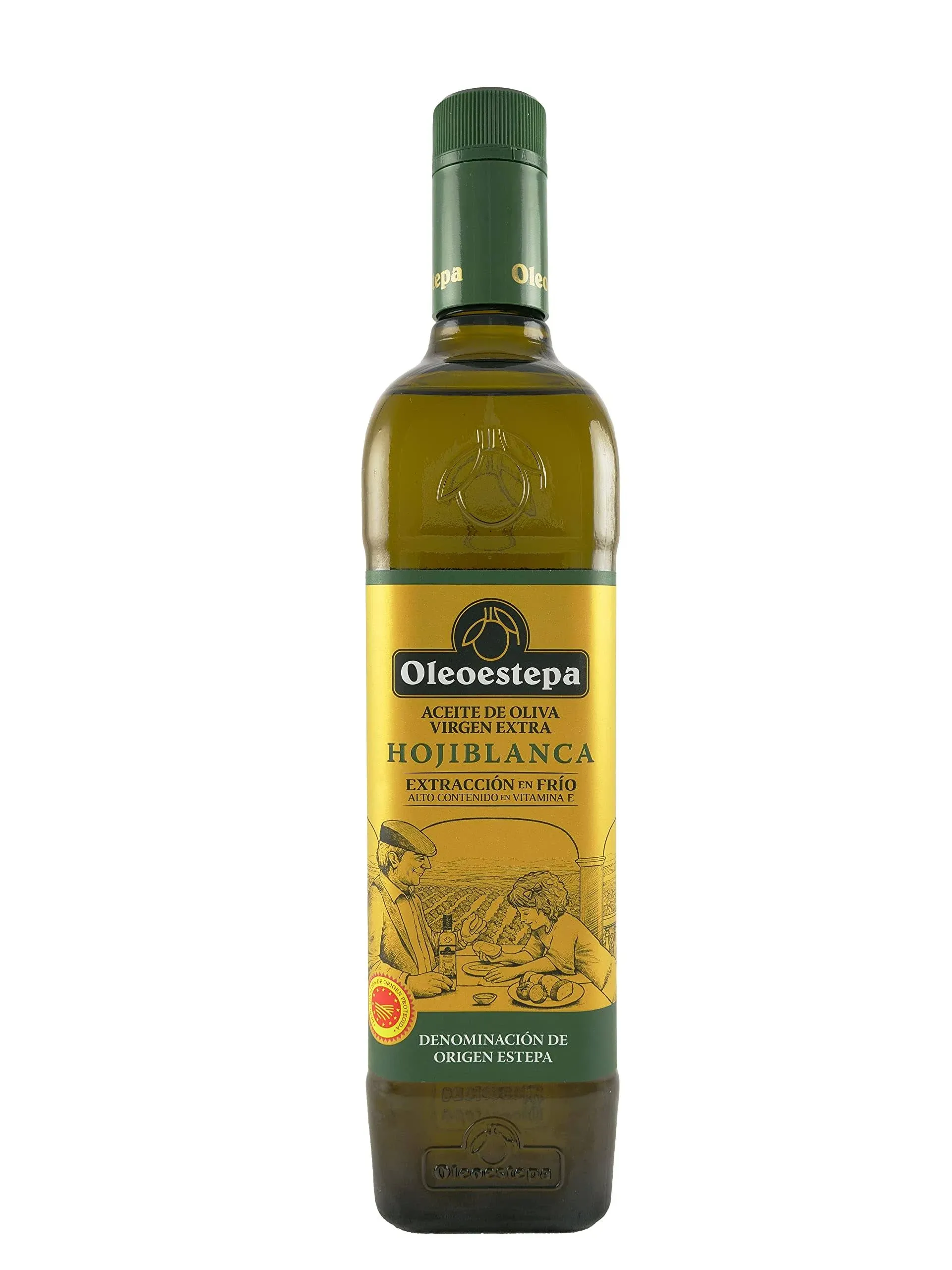 Oleoestepa Hojiblanca Spanish Extra Virgin Olive Oil - 0.75 Liter / 25.4 Ounce