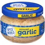 Spice World Garlic, Minced - 4.5 oz