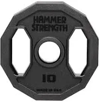 Hammer Strength 45Lb 12 Sided Urethane Olympic Plate