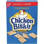 Chicken in A Biskit Baked Snack Crackers, Original, Family Size 12 oz