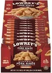 Lowrey's Original Bacon Curls Microwave Pork Rinds Chicharrones 1.75-oz 18 Count