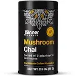 Inner Elevate Mushroom Chai - Ultimate Coffee Alternative - Adaptogenic Mushroom Tea Drink with Lion's Mane, Cordyceps, Chaga, Reishi, Turkey Tail (30 Servings)