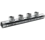 Home-Flex 3/4 in. FIP x 3/4 in. Dia. FIP Steel Manifold