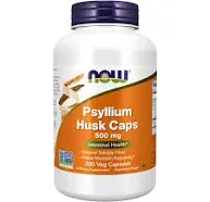 Now Psyllium Husk Caps 500 mg