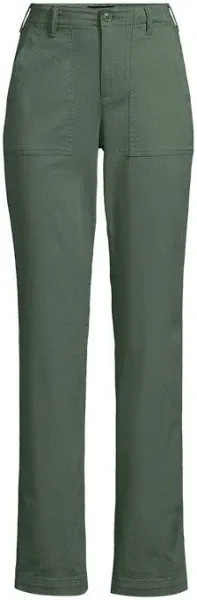 Women's Lands' End High Rise Chino Utility Pants