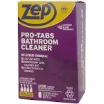 Zep Pro-Tabs Bathroom Cleaner Lavender &amp; Rain Fragrance 2 Boxes 4 Tablets/Box