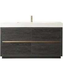 Vinnova Huesca 60" Single Sink Bath Vanity Sink Top