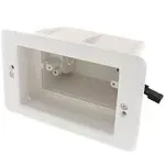 Arlington DVFR1W 1 Gang Recessed Indoor Electrical Box