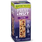 Nature Valley Chewy Fruit Nut Trail Mix Granola Bars